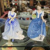 2 Royal Doulton figurines - Lorraine HN 3118 and Helen HN 3601.