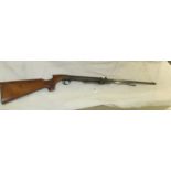 A B.S.A air rifle, Birmingham Small Arms Co., No.24635, Lincoln Jeffries Patent No. 8761/04.