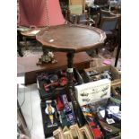 A tripod wine table