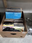 A collection of LP and 45rpm records