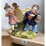 A large pottery musicians planter A/F