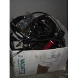 A box of wiring etc.