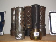 5 Edwardian car engine heaters including Bladons Sentinel etc.