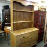 A pine dresser.