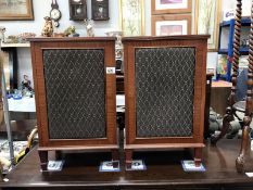 A pair of Dynatron speakers in good cabinet casings