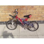 A child's X-Moto bicycle