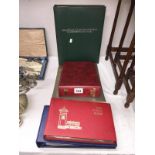 A box of first day covers etc