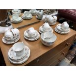 A Royal Stafford tea set (approximately 37 pieces)