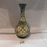 A Moorcroft floral vase.