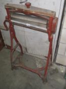 A vintage Pioneer mangle