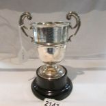 A hall marked silver trophy - Cork City Regatta, 1911, Coronation Cup,