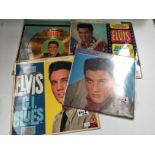 4 Elvis LP's including orignal "GI Blues" mono