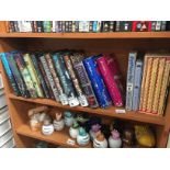 A collection of tween fiction hardback books including 1st editions including Shan, Landy, Colfer,