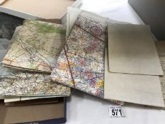 A quantity of old maps