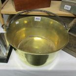 A good quality brass jam pan.