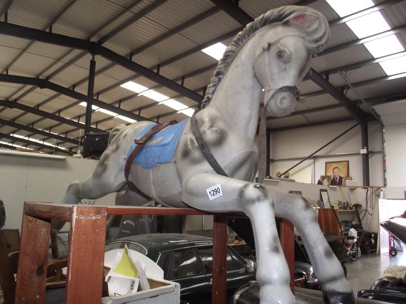 A 1950's rocking horse