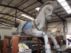 A 1950's rocking horse