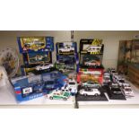 A collection of Die-Cast European & World police cars