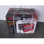 A new boxed Mil silent professional generator ML 8500W new model 2018