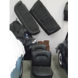 A Jaguar/Daimler MK2 250 set of interior trim parts and a pair of good seats