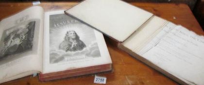 An 1812 volume 'History and Life of Jesus Christ',