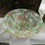 A late 19th century Chinese Famille Rose bowl.