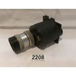 A vintage monocular marked Optil, London, TM9, Ser. No.1285, 9998-9467.