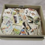 Approximately 2000 assorted cigarette cards from a variety of manufacturers including Player's,