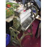 A cast iron Leda mangle