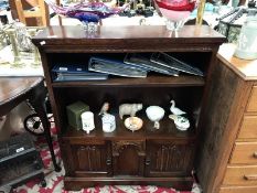 A bookcase/cupboard