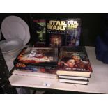 A collection of 8 Star Wars books including 6 hardback fiction and 4 Star Trek books