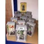 12 boxed Marvel characters and 1 Lord of The Rings