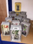 12 boxed Marvel characters and 1 Lord of The Rings