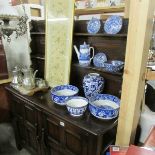 A small oak dresser.