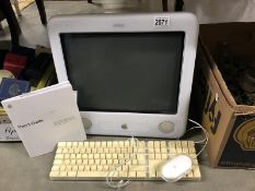 An Apple Emac computer.