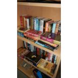 A very good collection of over 50 modern hardback fiction books including many 1st editions