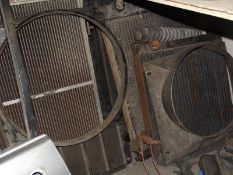 9 complete cooling radiators/cowls dating from 1950's onwards