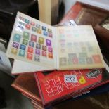 6 stockbooks/folders of assorted European stamps.