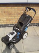 A Macallister 38cm cut electric lawnmower (tested & working)