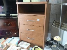 A 3 drawer bedroom chest