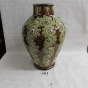 A Doulton Lambeth 1878 vase bearing marks - see pictures of base