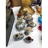 8 pieces of pottery including Allervale,