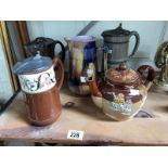 A Royal Doulton teapot A/F,