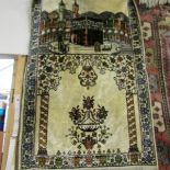 A small 'Prayer' rug.