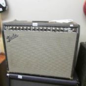 A Fender twin guitar amplifier, untested.