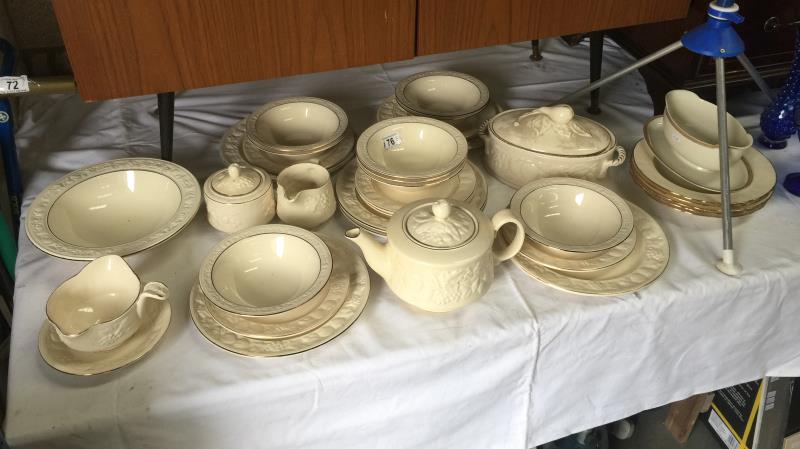 A Royal Worcester Company dinner set and a quantity of other china