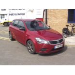 A 2010 Kia Cee'd, 1 owner, 84000 miles, MOT expired,