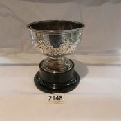 A hall marked silver trophy - Cork City Regatta, 1911. Approximately 210 grams.