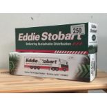 2 Eddie Stobart model lorries - Scania topline curtainside 'Karen Patricia' and Volvo FH fridge