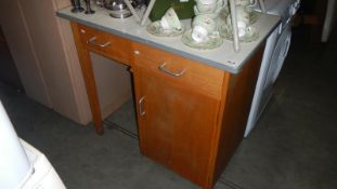 A kitchen cupboard